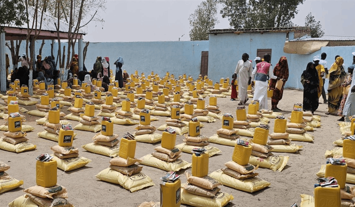 Qatar Charity Distributes Food Baskets to Vulnerable Families in Chad